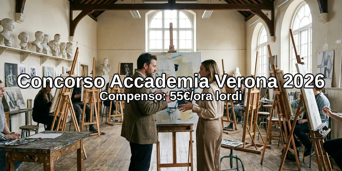 Concorso Accademia Belle Arti Verona 2026: 11 Incarichi per Docenti - Guida Completa
