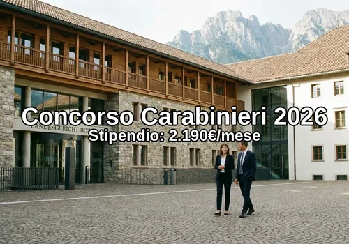 Concorso Carabinieri 2026: 24 Allievi Marescialli Bilingui a Bolzano - Guida Completa