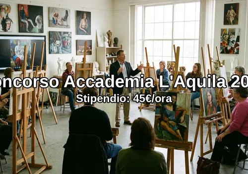 Concorso Accademia Belle Arti L'Aquila 2025: 13 Incarichi di Docenza per PFID - Guida Completa