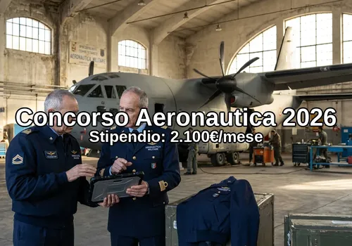 Concorso Aeronautica Militare 2026: 300 Posti per Allievi Marescialli - Guida Completa