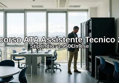Concorso ATA Assistente Tecnico Piemonte 2026: Guida alle Graduatorie 24 Mesi