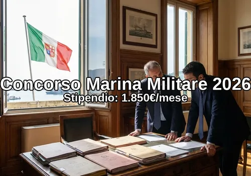 Concorso Marina Militare 2026: 286 Allievi Marescialli - Guida Completa