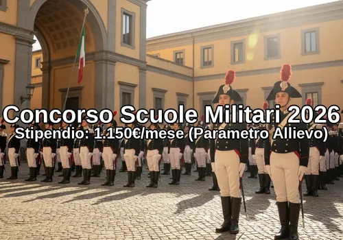 Concorso Scuole Militari 2026: 270 Posti per Esercito, Marina e Aeronautica - Guida Completa