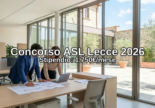 Concorso ASL Lecce 2026: 10 Posti per Autisti di Ambulanza - Guida Completa