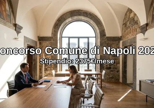 Concorso Comune di Napoli 2026: 40 Posti Istruttore Direttivo Polizia Municipale - Guida Completa