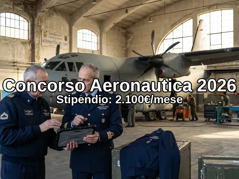 Concorso Aeronautica Militare 2026
