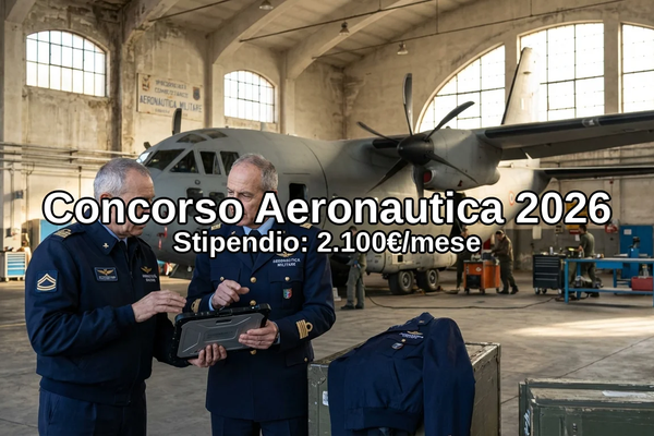 Concorso Aeronautica Militare 2026: 300 Posti per Allievi Marescialli - Guida Completa