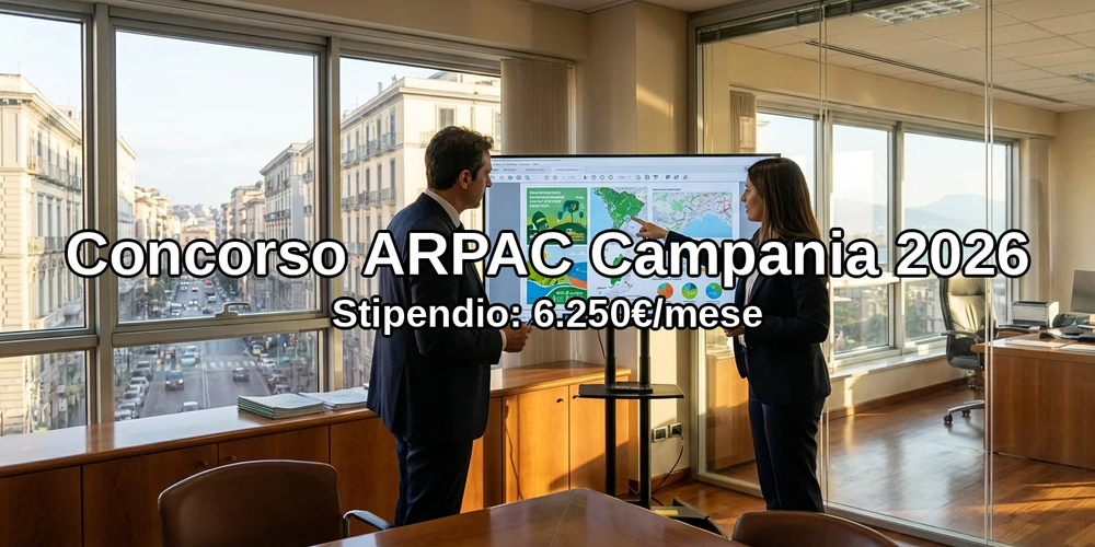 Concorso Arpac Campania 2026