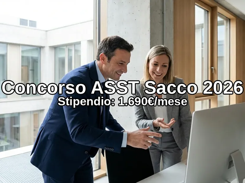 Concorso Asst Fatebenefratelli Sacco 2026