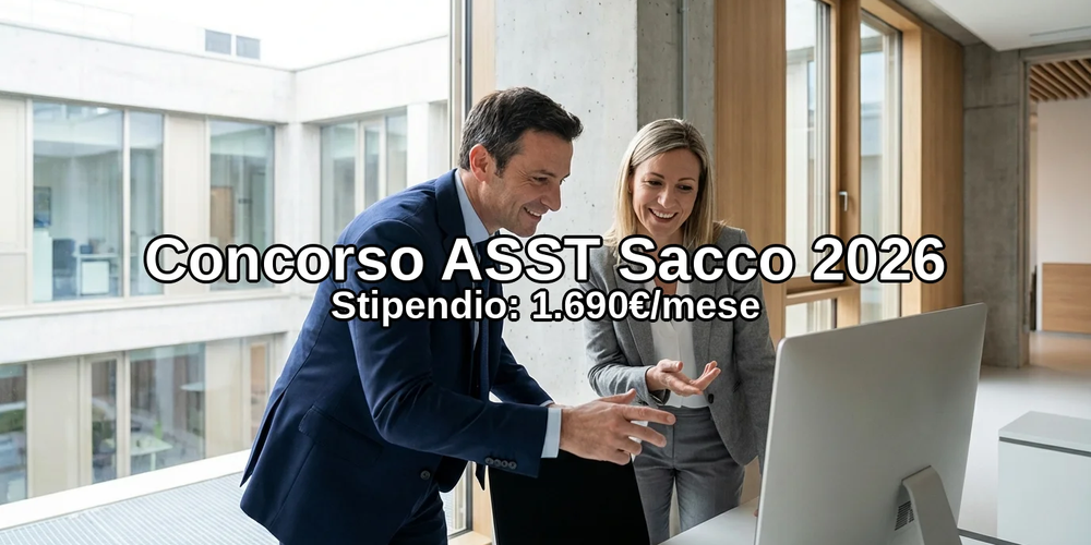 Concorso Asst Fatebenefratelli Sacco 2026
