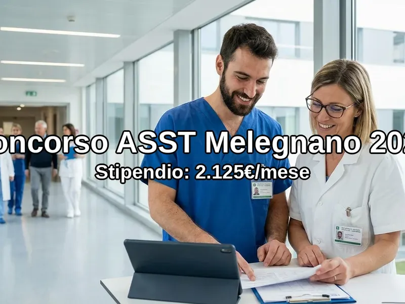 Concorso Asst Melegnano 2026 Infermieri