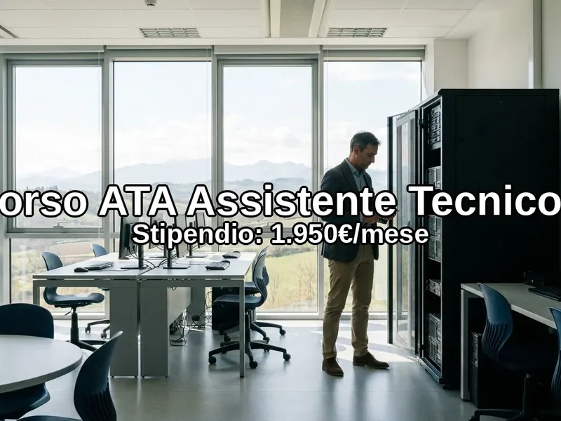 Concorso Ata Assistente Tecnico Piemonte 2026