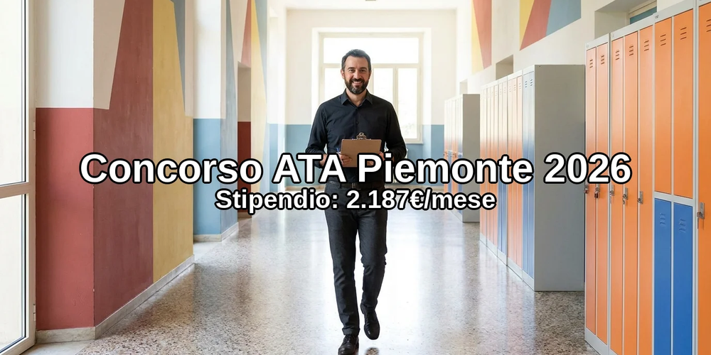 Concorso Ata Piemonte 2026