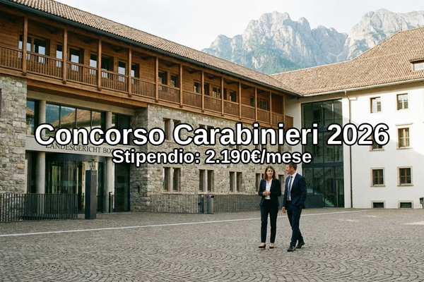 Concorso Carabinieri 2026: 24 Allievi Marescialli Bilingui a Bolzano - Guida Completa
