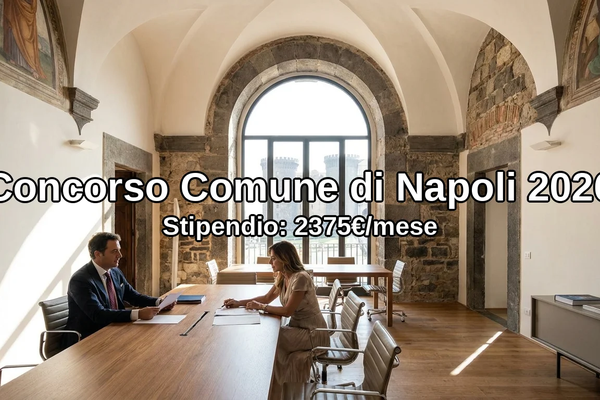 Concorso Comune di Napoli 2026: 40 Posti Istruttore Direttivo Polizia Municipale - Guida Completa