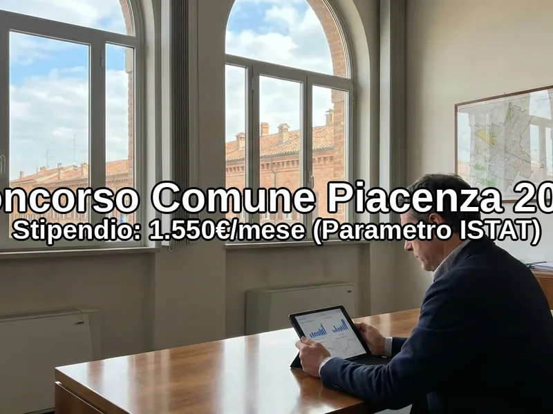 Concorso Comune Piacenza 2026 Rilevatori