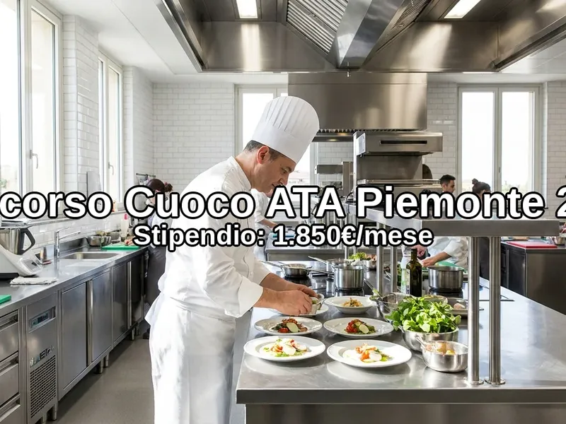 Concorso Cuoco Ata Piemonte 2026