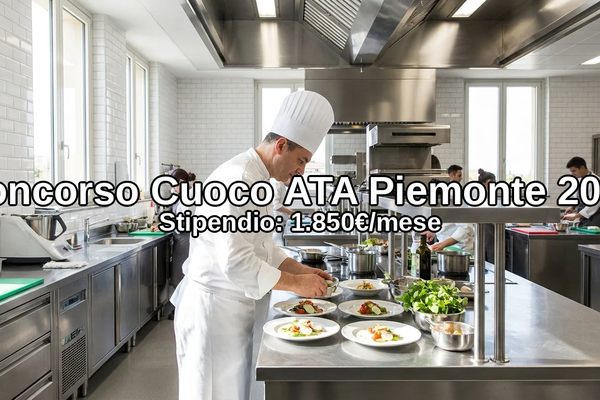 Concorso USR Piemonte 2026: Aggiornamento Graduatorie ATA Cuoco - Guida Completa