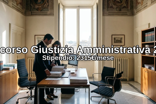 Concorso Giustizia Amministrativa 2026: 90 Posti per la Stabilizzazione PNRR - Guida Completa