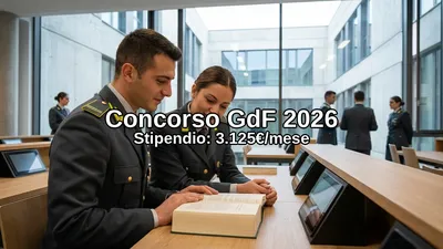 Concorso Guardia Di Finanza 2026