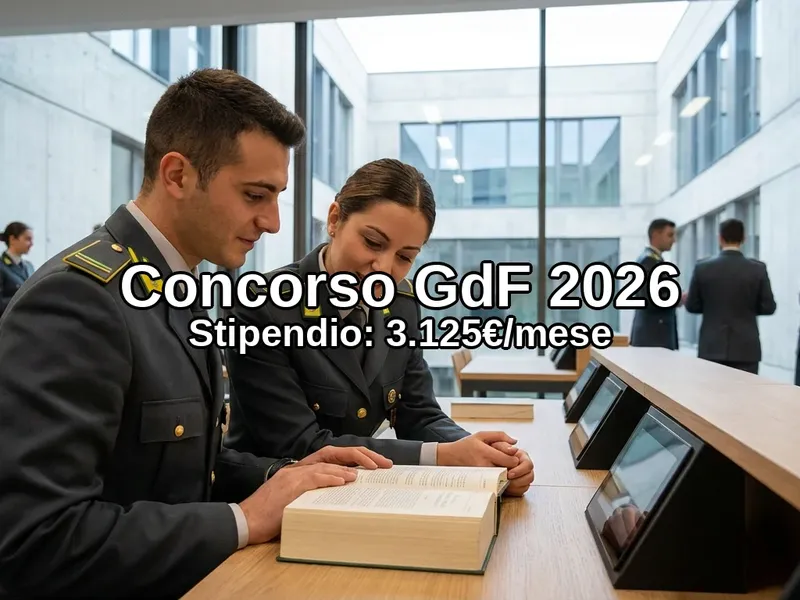 Concorso Guardia Di Finanza 2026