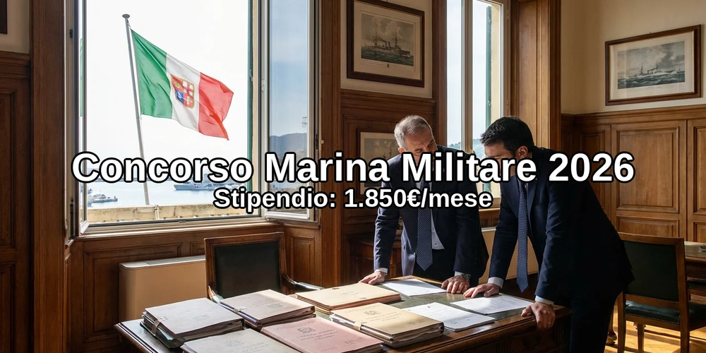 Concorso Marina Militare 2026