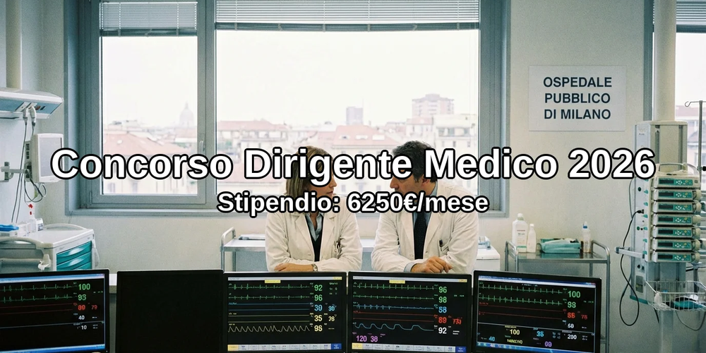 Concorso Medico Anestesia Terni 2026