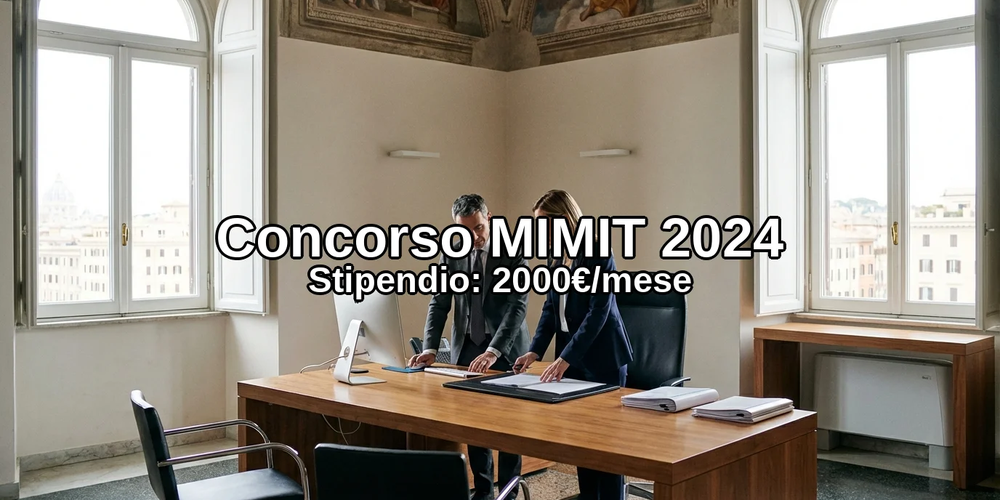 Concorso Mimit 2024