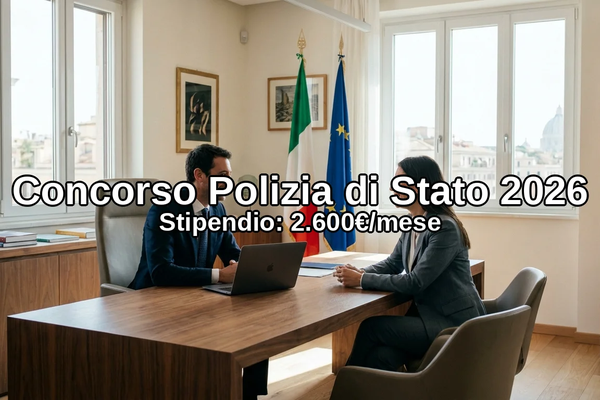 Concorso Polizia di Stato 2026: 4400 Posti per Allievi Agenti - Guida Completa