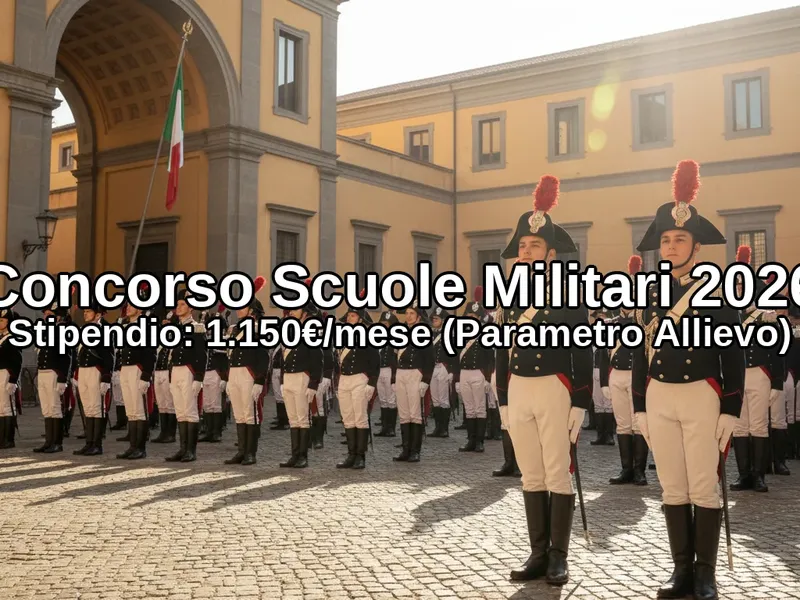 Concorso Scuole Militari 2026