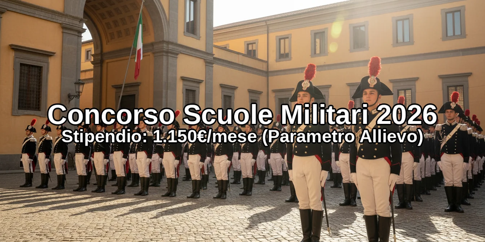 Concorso Scuole Militari 2026