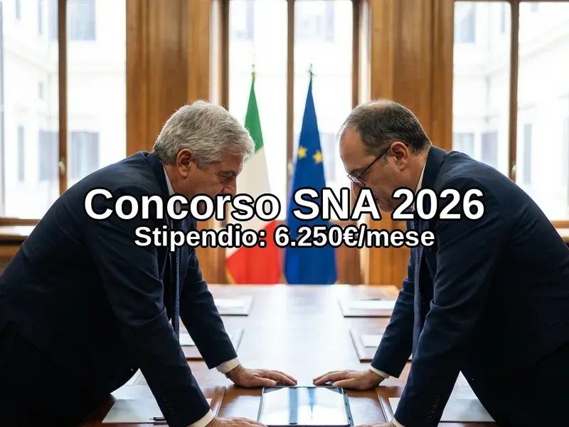 Concorso Sna 2026 Allievi Dirigenti